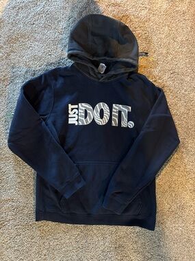 Nike 'Just Do It.' Navy Hoodie